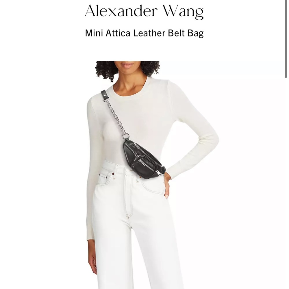Alexander Wang mini Attica belt bag